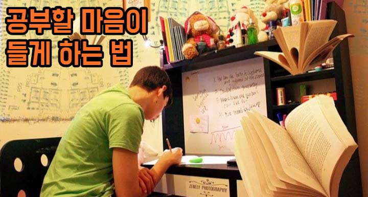 공부할 마음이 들게 하는 법